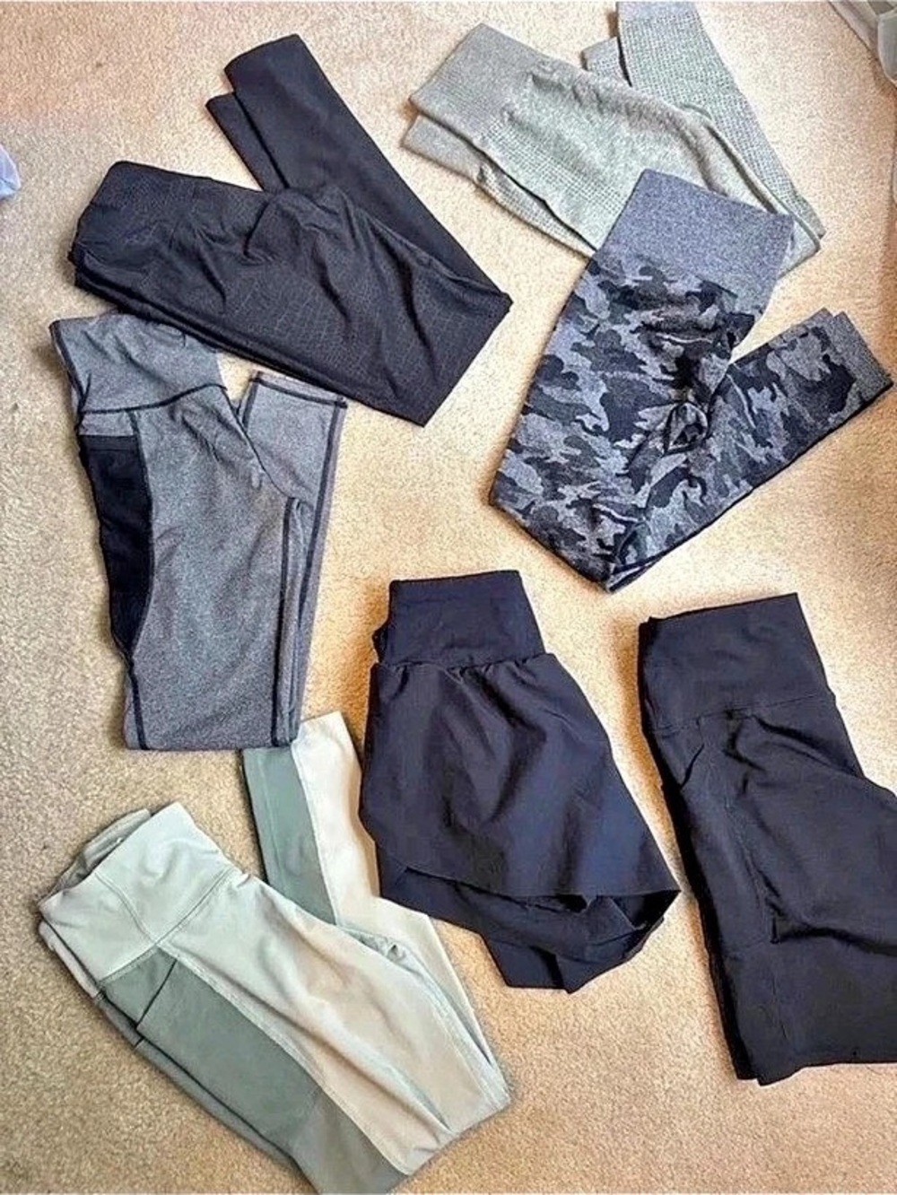 Athletic Shorts and Leggings Bundle